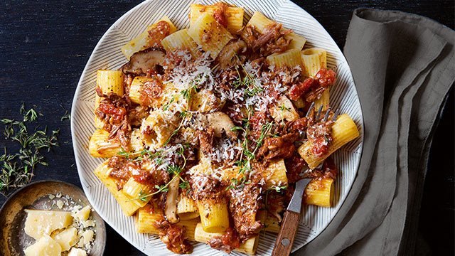 Beef Truffle Rigatoni