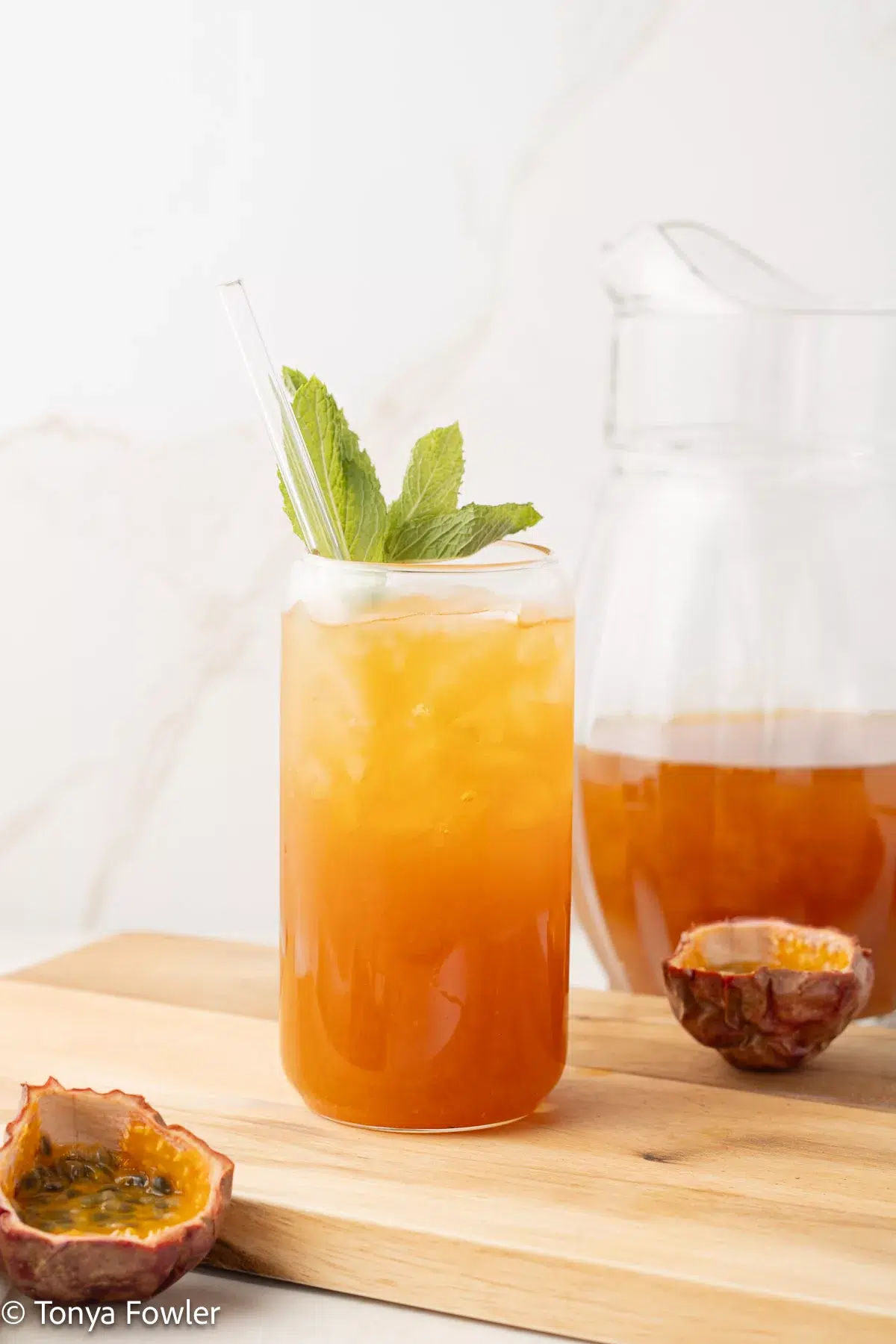 Passion Fruit Iced Tea