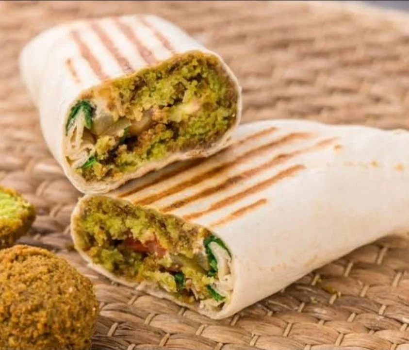 Falafel Tortilla Roll